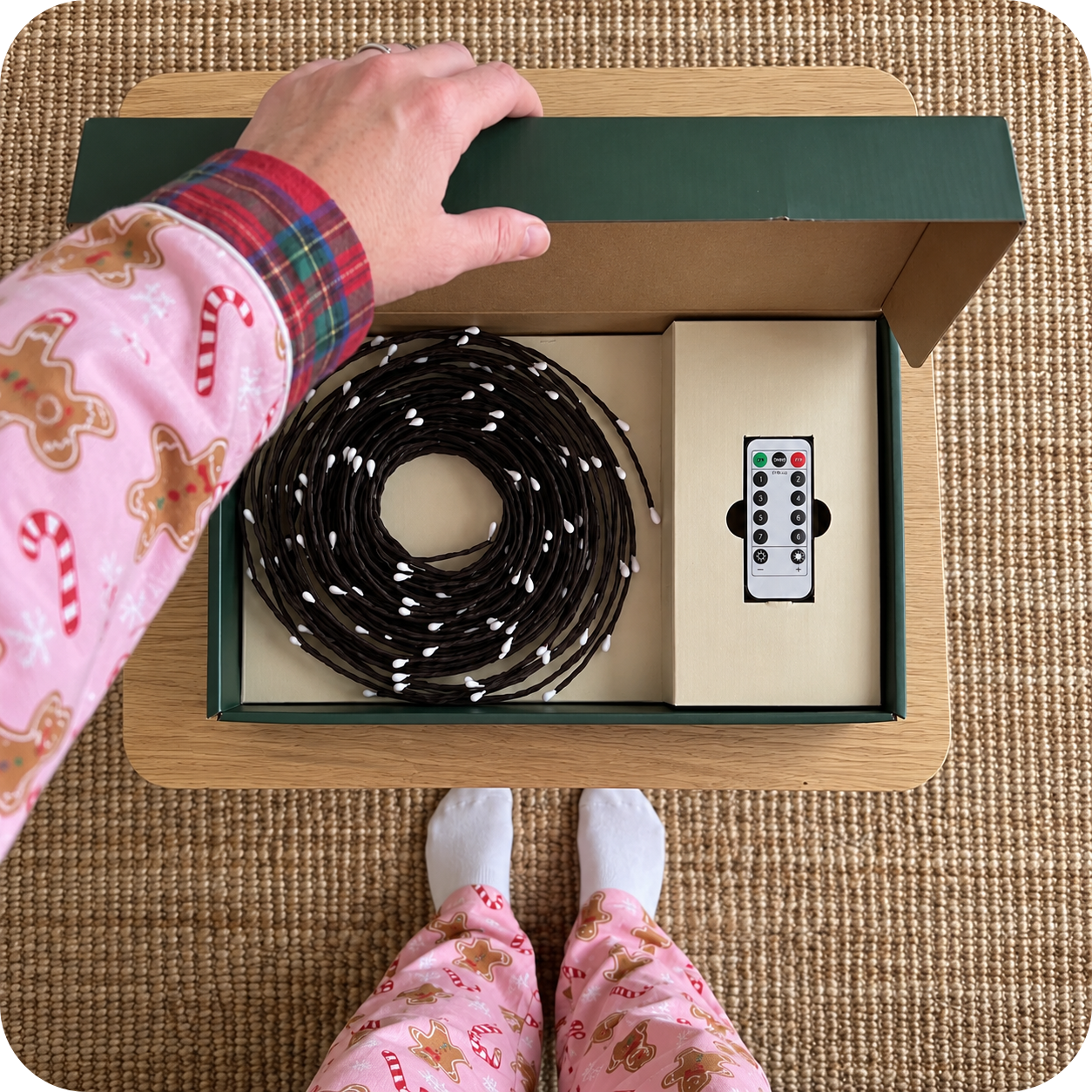 Open box